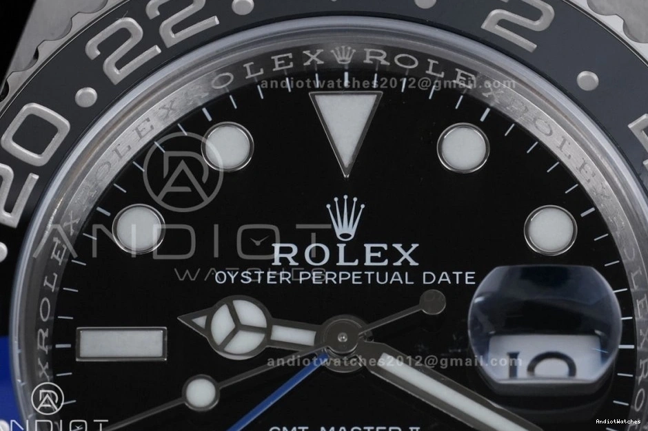 Best New 126710 On Batman Edition GMT ARF 904L V Master II Bracelet BLNR SS Oyster 1:1 851 Sleek SH3285 0801